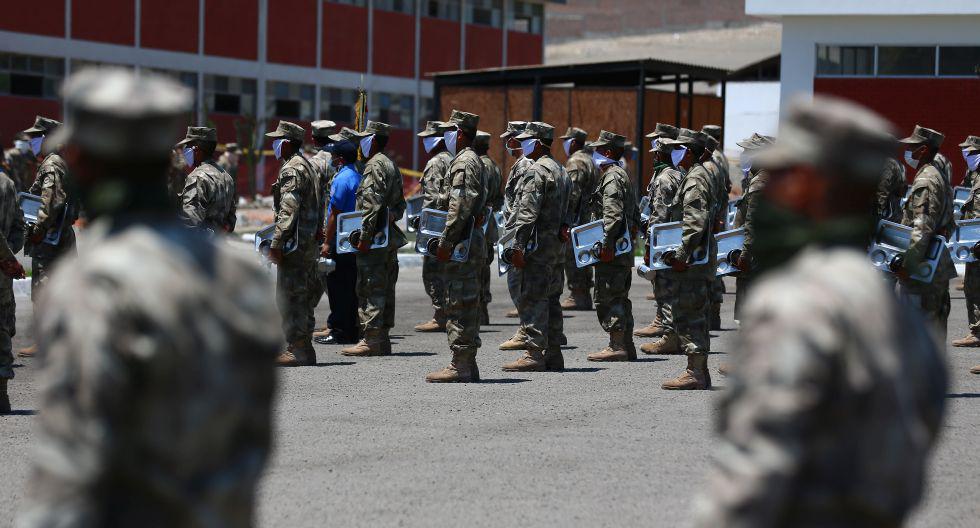 Cañete: 80 soldados del Ejército fueron puestos en cuarentena, luego que 20 agentes dieran positivo a la prueba de coronavirus. (GEC)