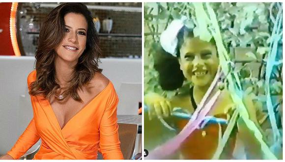 María Pía Copello enternece con video de su infancia celebrando su cumpleaños (VIDEO)
