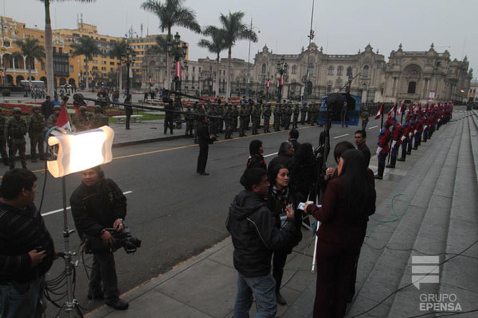 Fotos: Todo va quedando listo para las celebraciones de Fiestas Patrias