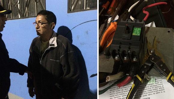 Trujillo: Hombre sustrae llave térmica de luz y deja sin luz a todo un edificio 