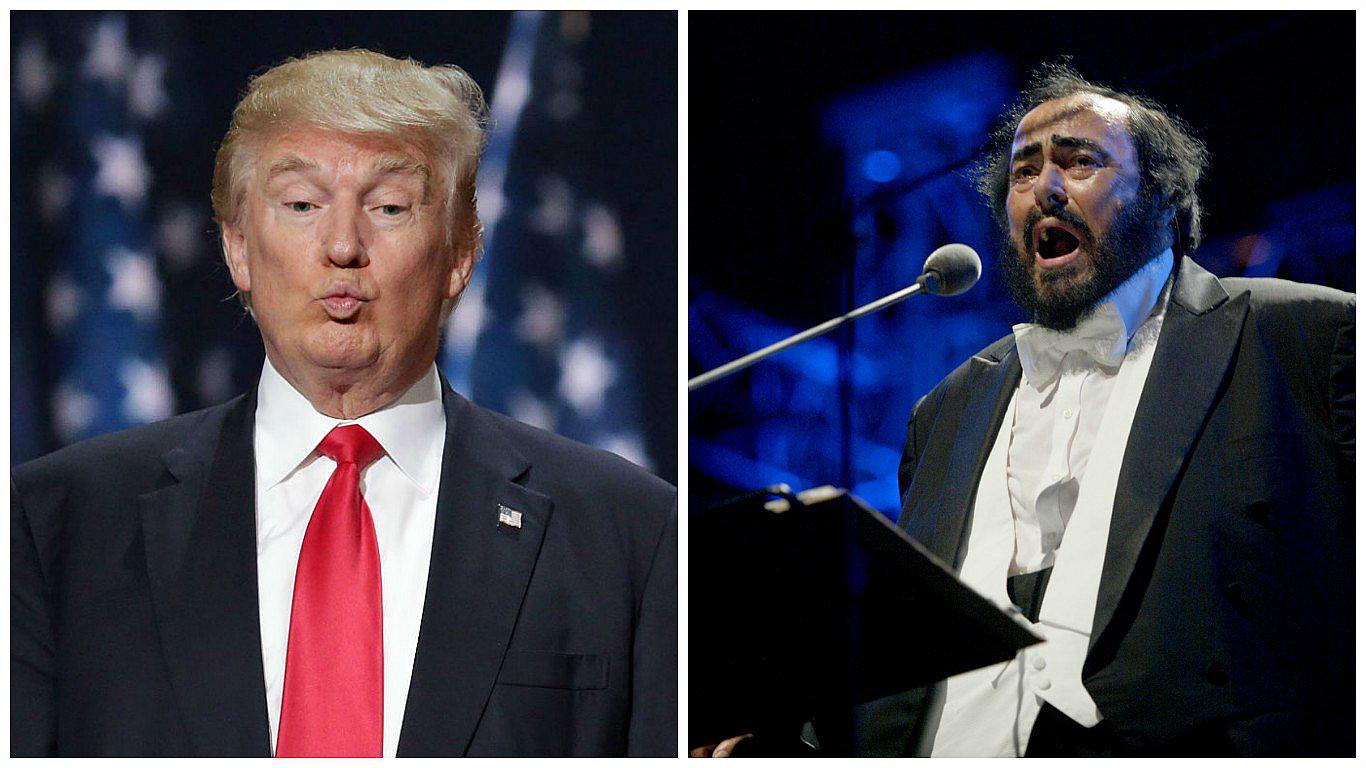 Donald Trump: Familia de Luciano Pavarotti le pide que deje de usar canción