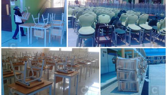 Arequipa: Colegios con Jornada Escolar Completa reciben mobiliario