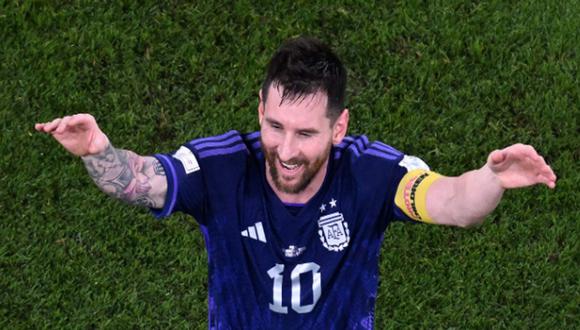 Lionel Messi abrió el marcador en el Argentina vs. Australia. Foto: Agencias.