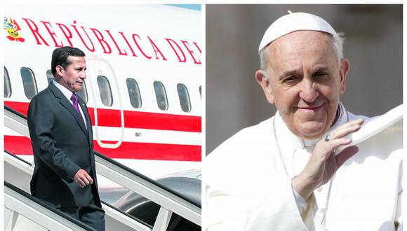 Presidente Humala se reunirá con el papa Francisco