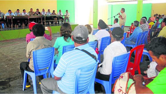 Vecinos de Cuchareta piden obras de pistas y servicios básicos