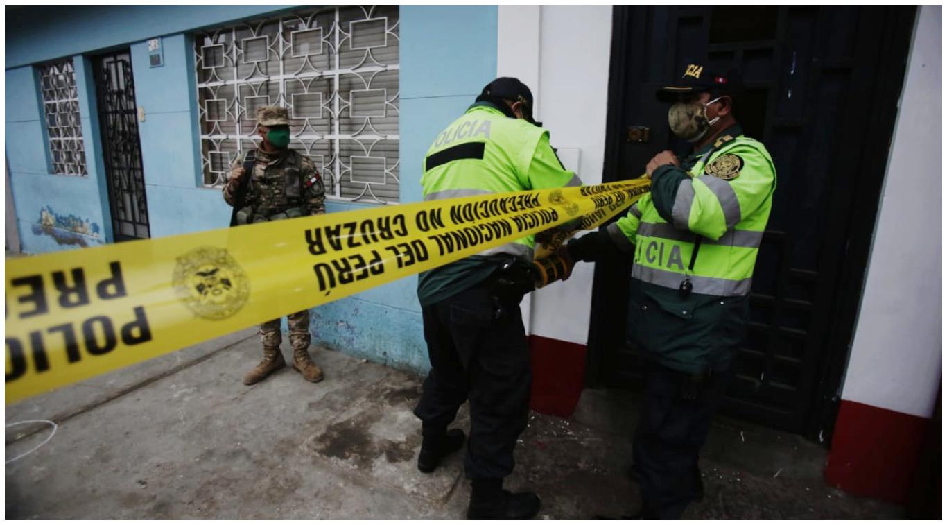 Asesinan a fiscalizador de municipalidad de San Martín de Porres en los exteriores del mercado de Caquetá (Fotos: Cesar Grados)