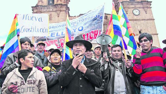 Advierten sobre conflictividad social en Puno