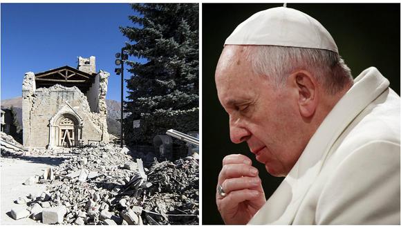 Papa Francisco: "Expreso mi cercanía a las poblaciones de Italia central"