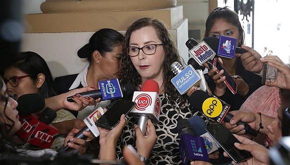 Rosa Bartra pide a fiscal Zoraida Ávalos acoger recomendaciones de Comisión Lava Jato 