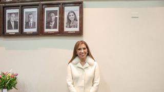 Jessica Rodríguez es la primera mujer en la galería de expresidentes de la Cámara de Comercio de Arequipa