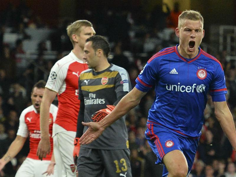 Champions League: Arsenal sigue en crisis tras caer 3-2 ante Olympiacos