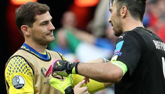 Iker Casillas le manda sentido mensaje a Buffón tras eliminación de Italia 