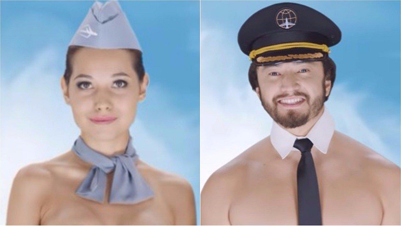 ​Youtube: publicidad con pilotos y azafatas desnudos causa polémica en redes sociales (VIDEO)