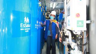 Essalud Huancayo ya cuenta con dos plantas de oxígeno que producen 180 balones diarios para enfermos