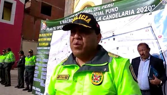 Más de 2 mil policías brindarán seguridad en la Candelaria 2020