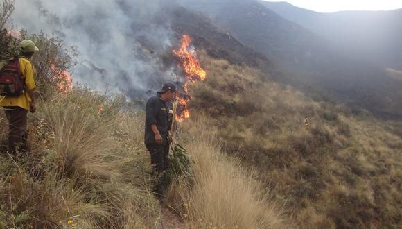 Cusco: conforman equipo técnico para actuar contra incendios forestales