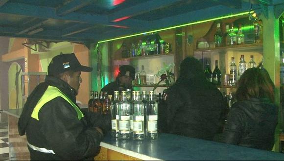 Operativo: Sorprenden a 14 menores de edad libando en discoteca de la ciudad de Puno