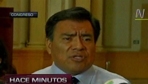 Velásquez: "Denuncia responde a campaña ordenada por Humala y Toledo"