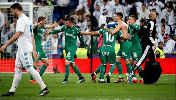 Real Madrid quedó eliminado de la Copa del Rey tras perder con Leganés (VIDEO)