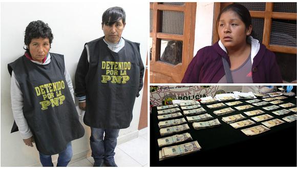 Cusco: Estafadores caen con más de 80 mil soles en billetes falsos