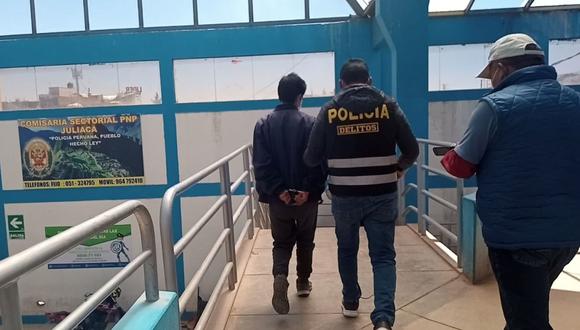Acusado fue capturado y detenido por la Policía Nacional del Perú. (Foto: Referencial)