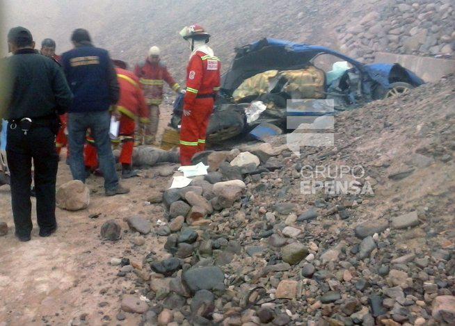 ​Accidente cobra vida de madre tacneña en la Panamericana