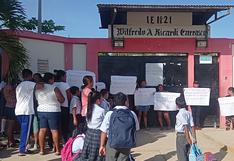 Tumbes: Reclaman plaza de docente en colegio Wilfredo Ricardi Carrasco del distrito de Corrales