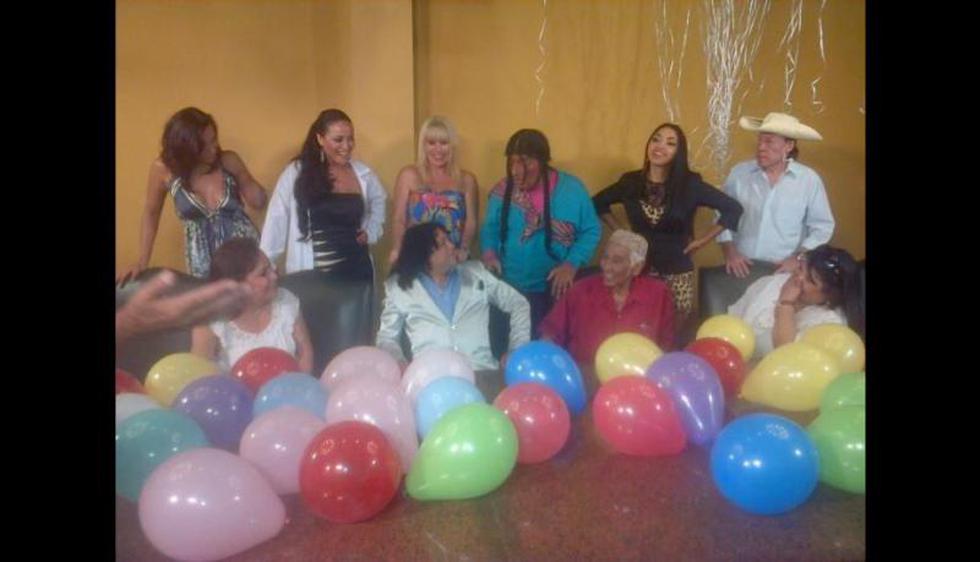 Imágenes inéditas de las grabaciones de la Paisana Jacinta