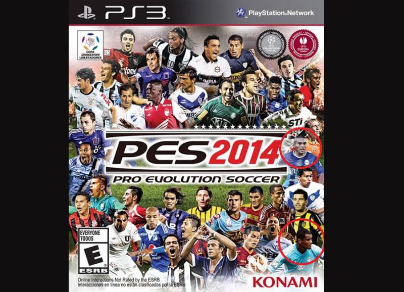 PES 2014: Dos jugadores peruanos en la portada del videojuego 
