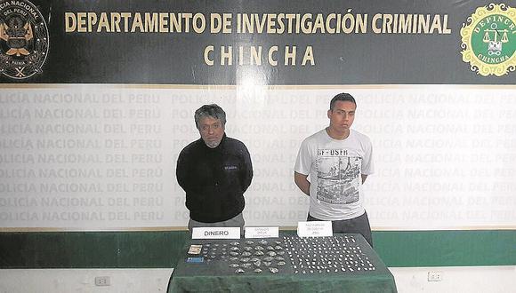 Detienen a vendedores de droga en Pueblo Nuevo