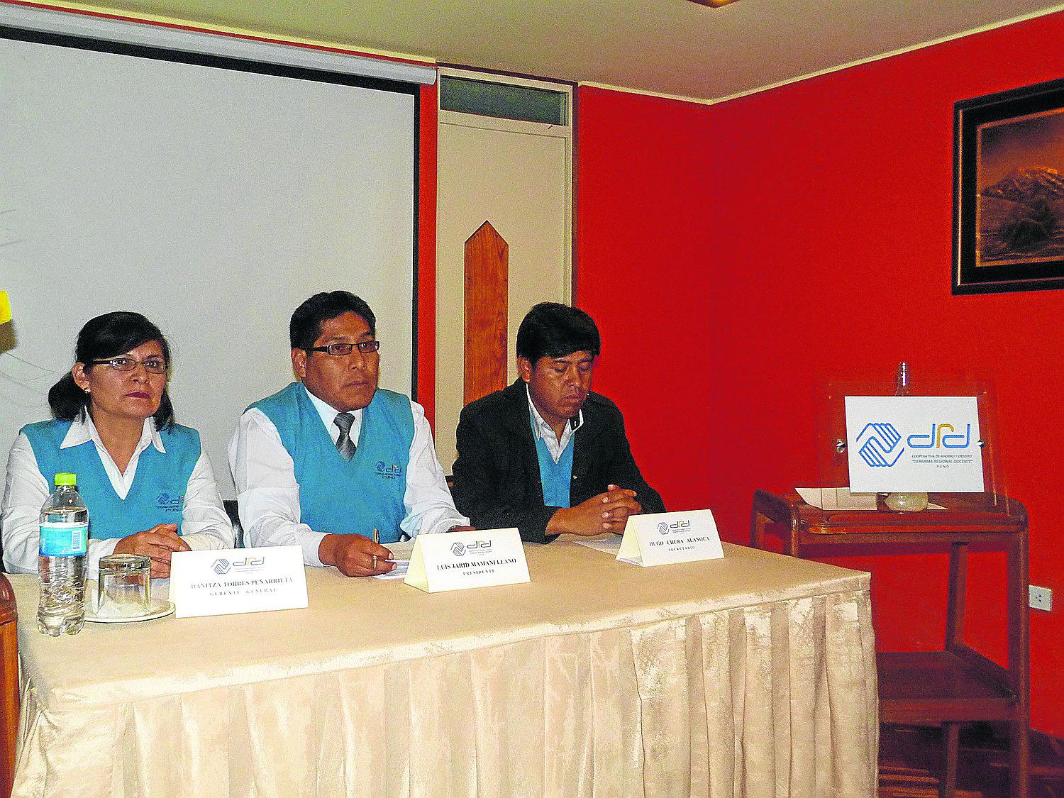 Maestro se asocian y crea la Derrama Regional de Puno 