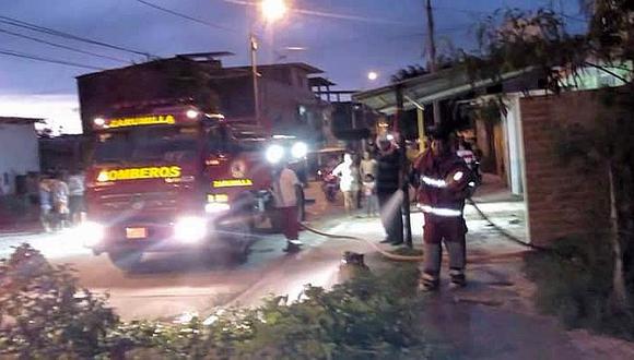 Tumbes: Fuga de gas genera alarma en los vecinos de la calle Túpac Amaru en Zarumilla
