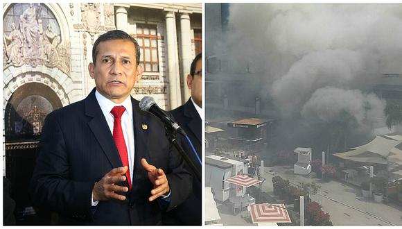 Incendio en Larcomar: Norma que flexibilizó inspección en centro comerciales fue firmada por Ollanta Humala