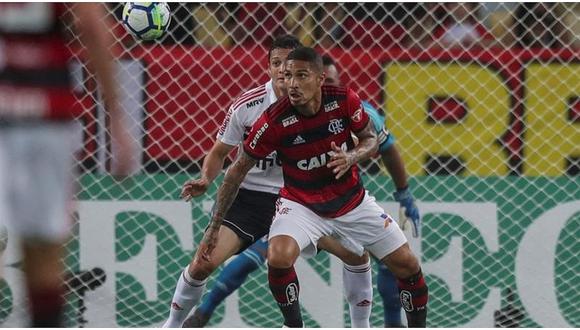 Flamengo, con Paolo Guerrero, se mantiene como líder tras ganar al Botafogo