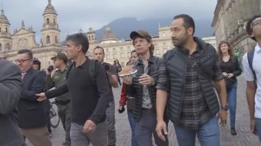 The Rolling Stones: Mick Jagger pasea por Bogotá a 2 días de concierto en Colombia