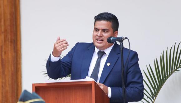 Diego Bazán integra la bancada de Avanza País como congresista representante de La Libertad. (Foto: GEC)
