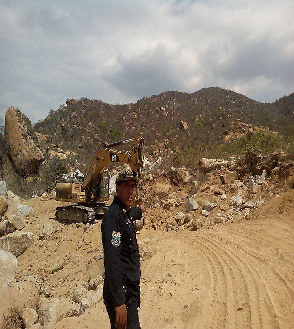 Lambayeque: Detectan minería ilegal no metálica en reserva ecológica de Chaparrí (FOTOS)