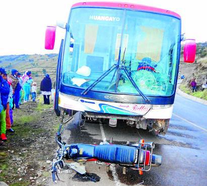Prisión preventiva para chofer de bus Ticllas