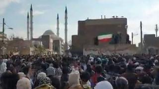 Protestas en Irán por la ejecución de un detenido en las movilizaciones