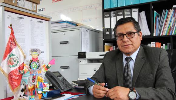 Informa director de Gestión Pedagógica de la Dirección Regional de Educación de Huancavelica (DREH), Johnny Ventura Villa.