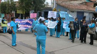 Cusco: enfermeras no descartan iniciar huelga indefinida