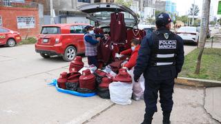 Comercio ambulatorio invade pistas y veredas afuera de centros educativos de Huancayo