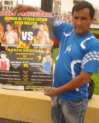Anuncian
 box oficial
 en Nasca