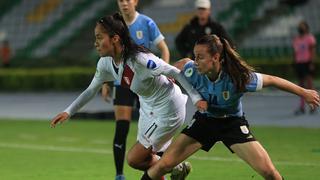 La selección peruana cayó ante Uruguay en la penúltima jornada de la Copa América Femenina