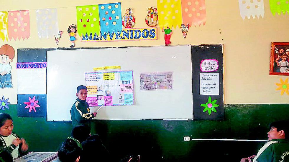 "Correo te conecta con la Educación" continúa llegando a colegios liberteños (FOTOS) 