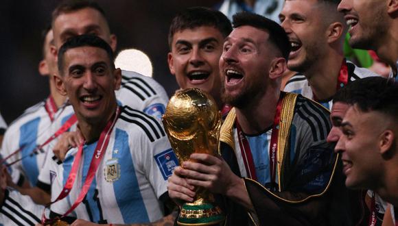 Argentina se coronó tricampeón en el Mundial Qatar 2022. (Foto: AFP)