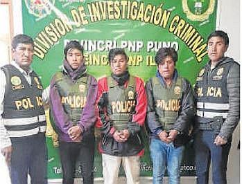 Juez dicta prisión preventiva para sospechosos de asesinato en Yunguyo 