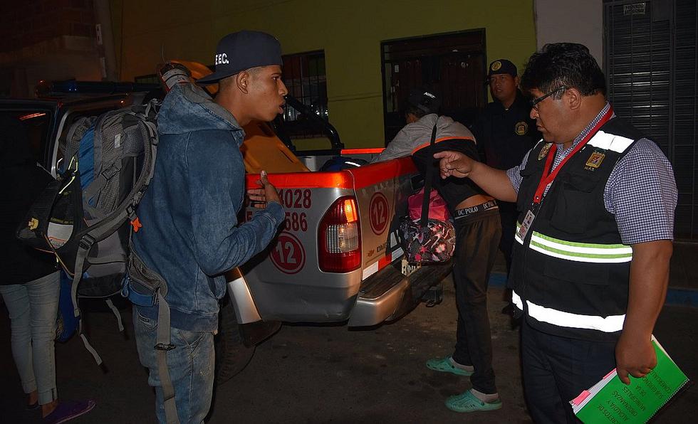 PNP y MPT realizan operativos para controlar actos vandálicos o delictivos protagonizado por extranjeros