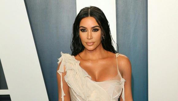 Kim Kardashian sorprendió a todos con extravagante look en Nueva York. (Foto: AFP)