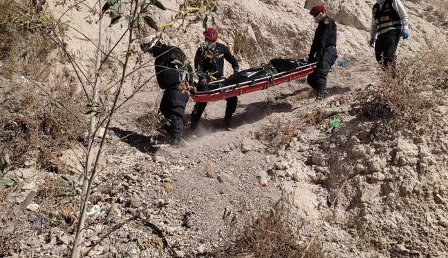 Policía llevó el esqueleto a la morgue de Arequipa para su reconocimiento. (Foto: Referencial)